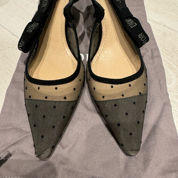 DIOR J’ADIOR Mesh Crystal Slingback Kitten Heel - Picture 7 of 9